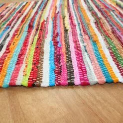 Räsymatto - Happy -Pyöreät Matot Myymälä 03473