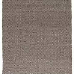 Villamatto - Varella (musta/valkoinen) -Pyöreät Matot Myymälä 07112017 img 0903 redigera