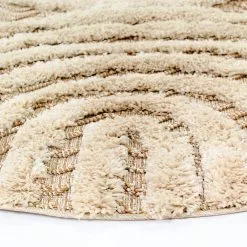 Pyöreä Matot - Ronda (beige) 7 Pyöreä Matot - Ronda (beige) -Pyöreät Matot Myymälä 0d831a.beigebeige.round runda mattor ronda beige faux fur carpet hochflorteppiche03copy