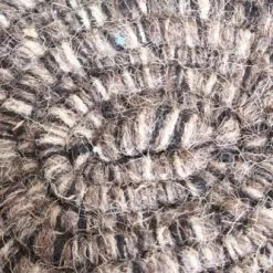 Villamatto - Wellington (musta) -Pyöreät Matot Myymälä 11042017 img 7669