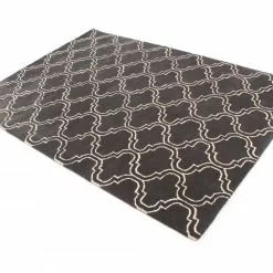 Villamatto - Korinth (tummanharmaa) -Pyöreät Matot Myymälä 25082017 img 3152