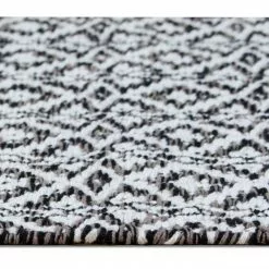 Räsymatto - Koster (musta) -Pyöreät Matot Myymälä 32801 3 preview