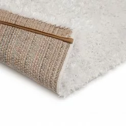 Ryijymatot - Safiiri (valkoinen) -Pyöreät Matot Myymälä 470343