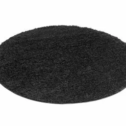 Pyöreä Matot - Trim (musta) -Pyöreät Matot Myymälä 500r black bundel