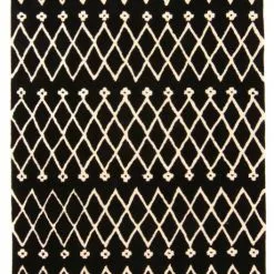 Villamatto - Paleros (musta/valkoinen)