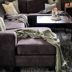 Ryijymatot - Cosy (antrasiitti) -Pyöreät Matot Myymälä acinabox cosyantracit