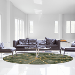 Pyöreät Matot - Bellizzi (vihreä) 9 Pyöreät Matot - Bellizzi (vihreä) -Pyöreät Matot Myymälä bellizzi2runda