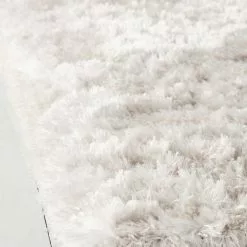 Pyöreä Matot - Janjira (valkoinen) -Pyöreät Matot Myymälä bn 15553