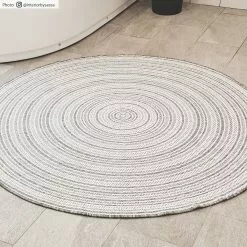 Pyöreät Matot - Brussels Weave (harmaa) 10 Pyöreät Matot - Brussels Weave (harmaa) -Pyöreät Matot Myymälä brussels weave gra rund 2