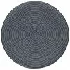 Pyöreät Matot - Ferragudo (antrasiitti) -Pyöreät Matot Myymälä brussels weave 20.5337 night silver 01 matta carpet teppich 01rr