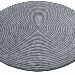 Pyöreät Matot - Ferragudo (antrasiitti) -Pyöreät Matot Myymälä brussels weave 20.5337 night silver 02 matta carpet teppich 02rr