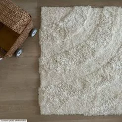 Ryijymatot - Vienne (offwhite) -Pyöreät Matot Myymälä byhennakoo vienneoffwhite21