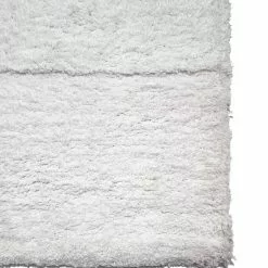 Ryijymatot - Cannes (valkoinen) -Pyöreät Matot Myymälä cannes white viskos matta viscose carpet viskose teppich01 close up