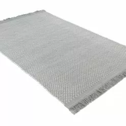 Villamatto - Clovelly (vaaleanharmaa) -Pyöreät Matot Myymälä clovelly light grey wool ullmatta wollteppich02rr