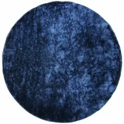 Pyöreä Matot - Cosy (sininen)