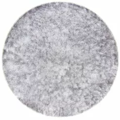 Pyöreä Matot - Cosy (hopea)