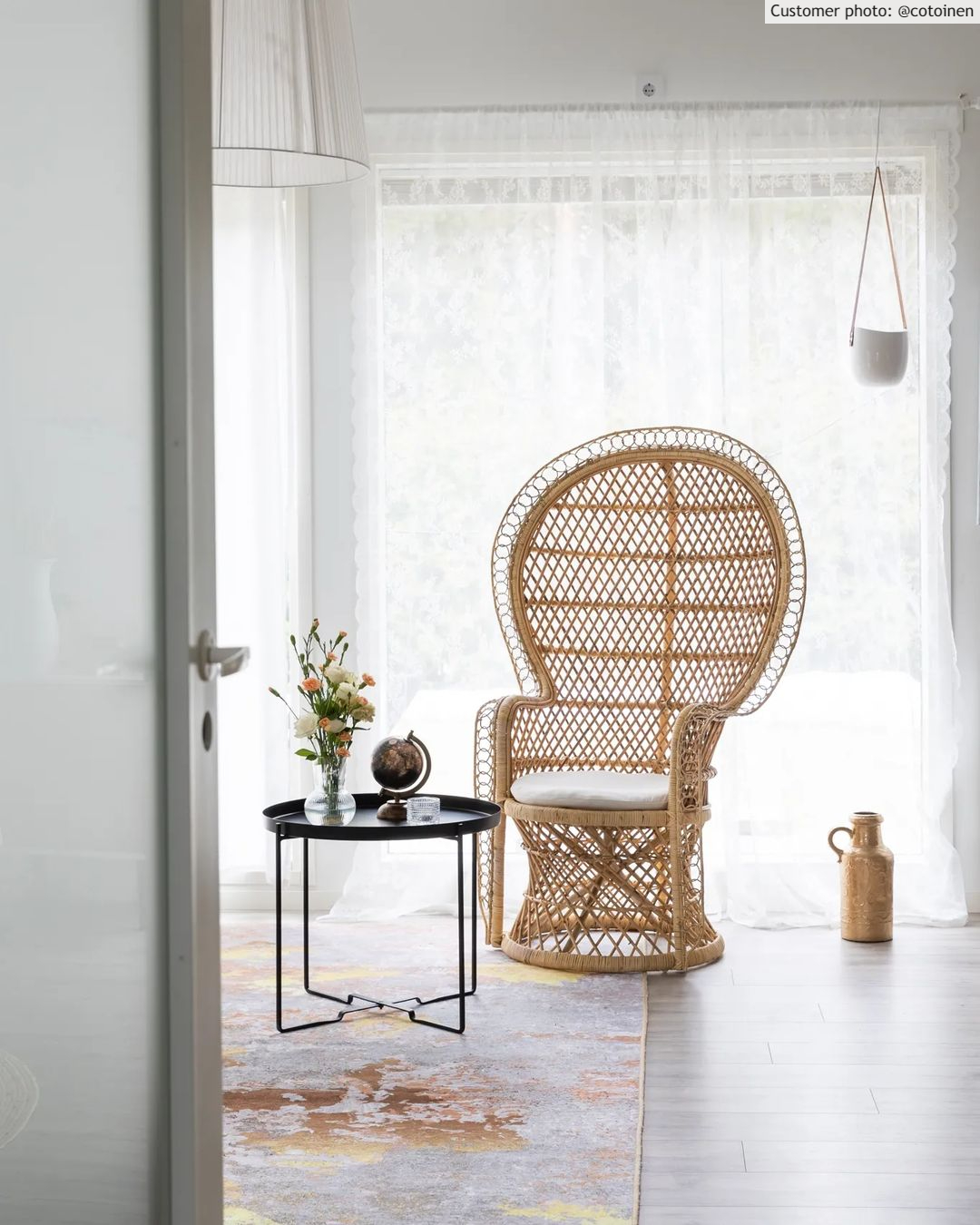 Wilton-matto - Elena (beige/kulta) 5 Wilton-matto - Elena (beige/kulta) - Image 4