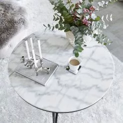 Pyöreä Matot - Cosy (valkoinen) -Pyöreät Matot Myymälä cred produktbild cosy3 45362