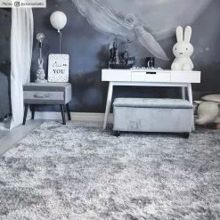 Pyöreä Matot - Cosy (hopea) -Pyöreät Matot Myymälä credbilder mall cosy silver 51838