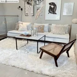 Ryijymatot - Janjira (valkoinen) 13 Ryijymatot - Janjira (valkoinen) -Pyöreät Matot Myymälä credbilder mall janjiira vit