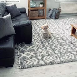 Ryijymatot - Loja (harmaa) 10 Ryijymatot - Loja (harmaa) -Pyöreät Matot Myymälä credbilder mall loja