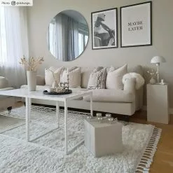 Ryijymatot - Orellana (beige) -Pyöreät Matot Myymälä credbilder mall orellana beige 58235