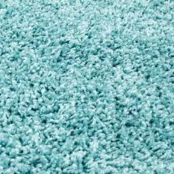 Ryijymatot - Trim (turkoosi) -Pyöreät Matot Myymälä csha 500 turkis detail