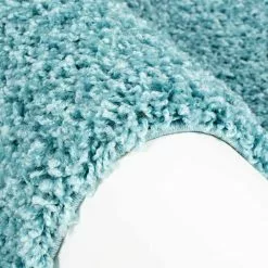 Ryijymatot - Trim (turkoosi) -Pyöreät Matot Myymälä csha 500 turkis makro 2