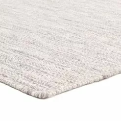 Villamatto - Dhurry (harmaa) 9 Villamatto - Dhurry (harmaa) -Pyöreät Matot Myymälä dhurry luxe silver 1 03rr 3