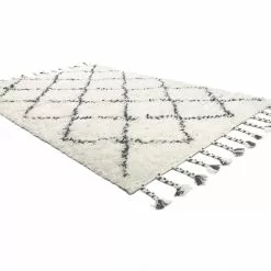 Villamatto - Sevilla Berber -Pyöreät Matot Myymälä dream.moe .ivory ullmatta wool carpet wollteppichen 2x