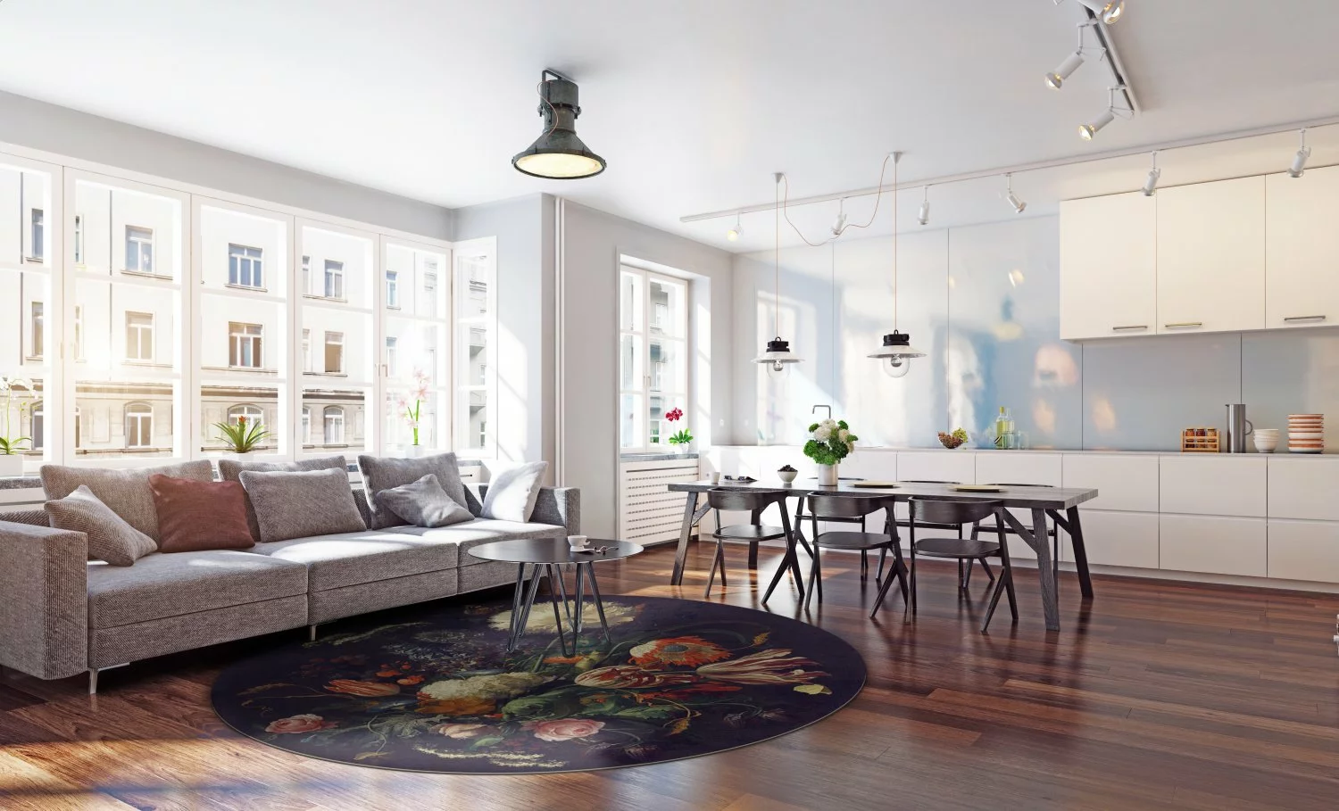 Pyöreät Matot - Rich Flowers (multi) 8 Pyöreät Matot - Rich Flowers (multi) - Image 6