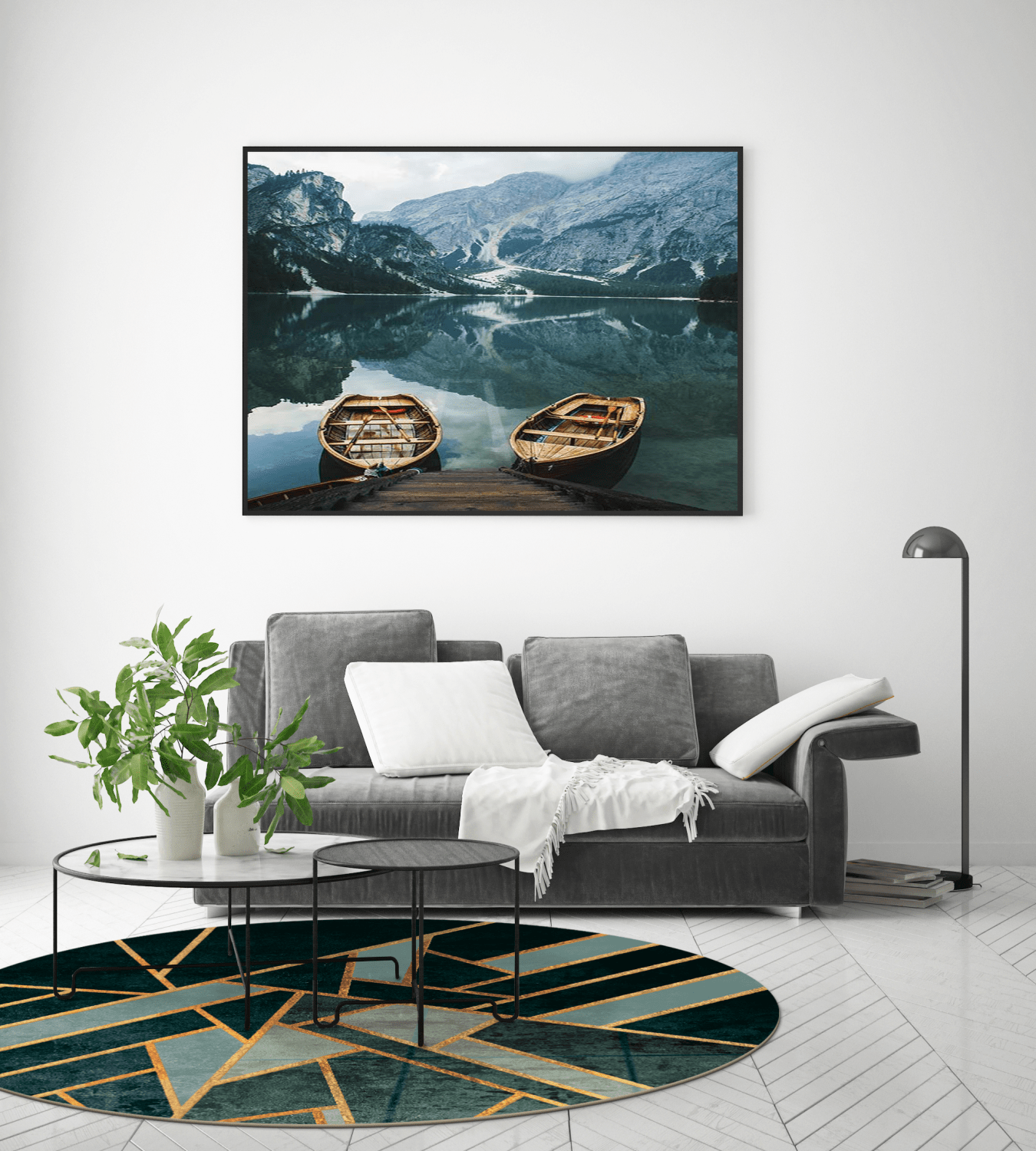 Pyöreät Matot - Amasra (vihreä) 6 Pyöreät Matot - Amasra (vihreä) - Image 4