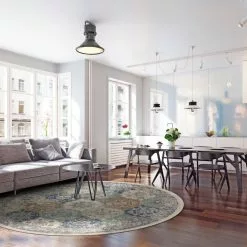 Pyöreät Matot - Bohemia (sininen/multi) 9 Pyöreät Matot - Bohemia (sininen/multi) -Pyöreät Matot Myymälä dt40217 101 150xyuvarlak anmaka