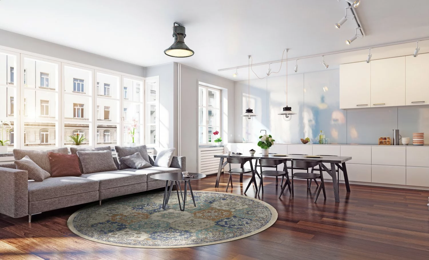 Pyöreät Matot - Bohemia (sininen/multi) 6 Pyöreät Matot - Bohemia (sininen/multi) - Image 4