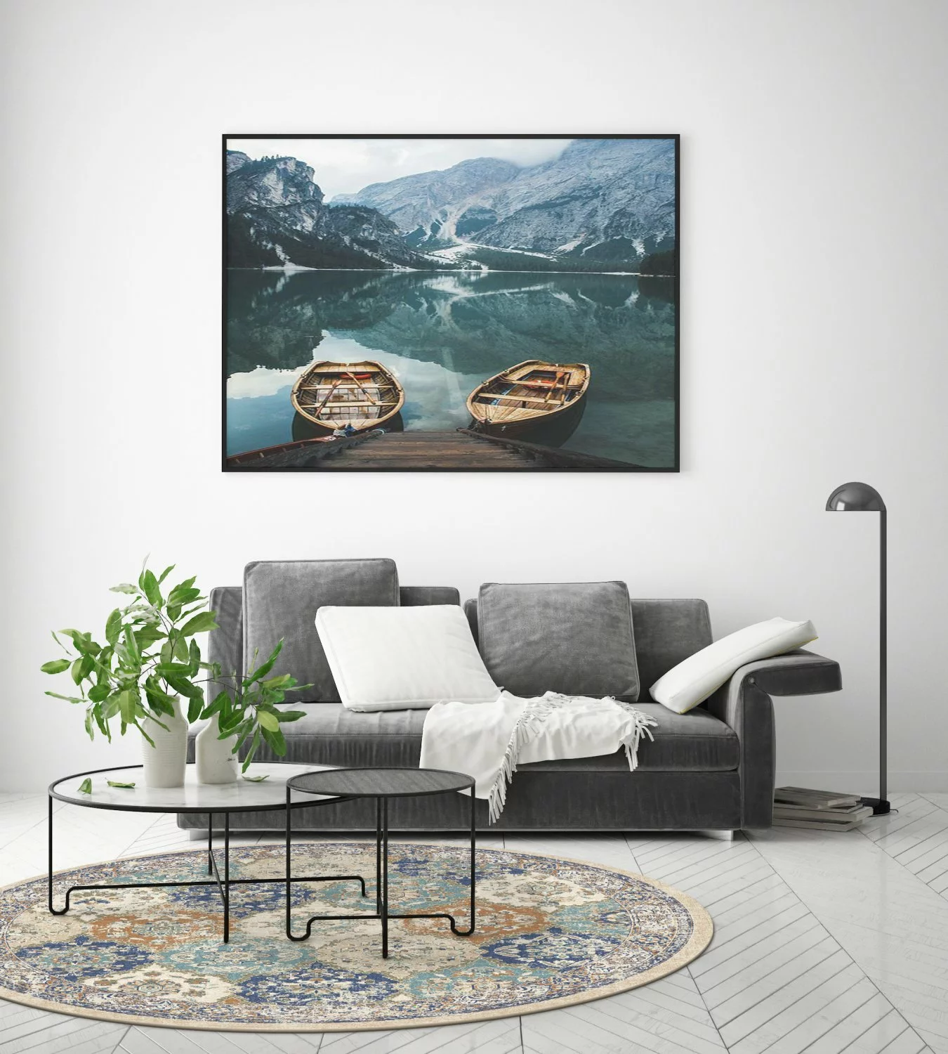 Pyöreät Matot - Bohemia (sininen/multi) 5 Pyöreät Matot - Bohemia (sininen/multi) - Image 3