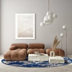 Pyöreät Matot - Temima (sininen) -Pyöreät Matot Myymälä dt40221 104 180xyuvarlaka 32565