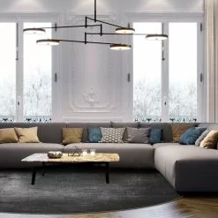 Pyöreät Matot - Serifos (musta) -Pyöreät Matot Myymälä dt70221 101 160xyuvarlaka