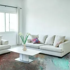 Pyöreät Matot - Andali (harmaa/punainen/multi) -Pyöreät Matot Myymälä dt70243 101.andali 160xyuvarlaka 95211