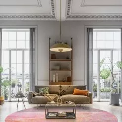 Pyöreät Matot - Cicoria (vaaleanpunainen/violetti) -Pyöreät Matot Myymälä dt70246 101.cicoria 160xyuvarlaka