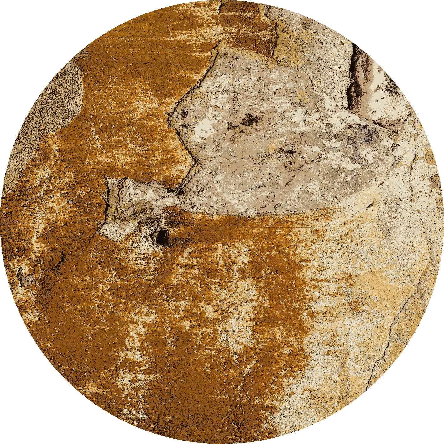 Pyöreät Matot - Olivera (ruskea) 3 Pyöreät Matot - Olivera (ruskea)