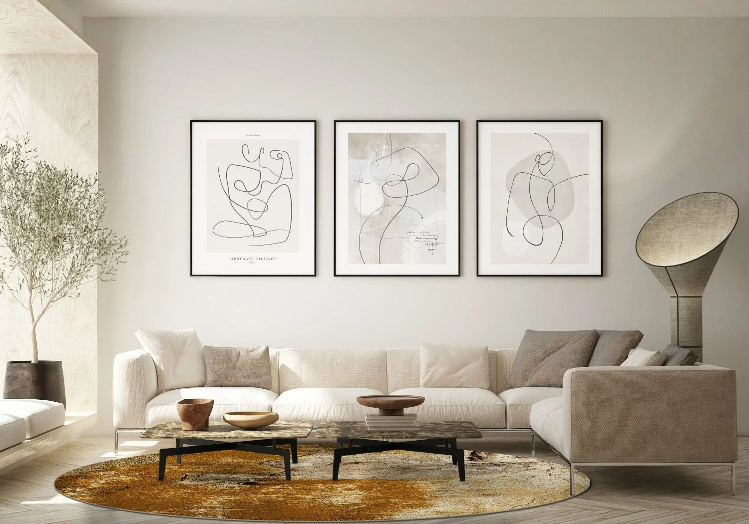 Pyöreät Matot - Olivera (ruskea) 7 Pyöreät Matot - Olivera (ruskea) - Image 5