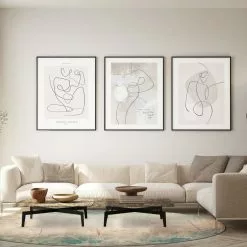 Pyöreät Matot - Giave (beige/sininen) -Pyöreät Matot Myymälä dt70280 101.giave 160xyuvarlaka