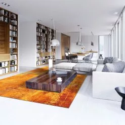 Wilton-matto - Cesano (oranssi) 9 Wilton-matto - Cesano (oranssi) -Pyöreät Matot Myymälä dt75233 101.cesano 160x230final