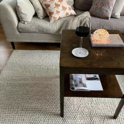 Villamatto - Avafors Wool Bubble (beige) -Pyöreät Matot Myymälä elinadahldesign avaforsbeige2