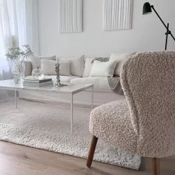 Ryijymatot - Kanvas (beige) 12 Ryijymatot - Kanvas (beige) -Pyöreät Matot Myymälä emmaaskytt kanvasbeige