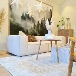 Ryijymatot - Cosy (valkoinen) 13 Ryijymatot - Cosy (valkoinen) -Pyöreät Matot Myymälä englehvitt cosyvit2