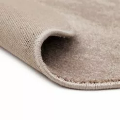 Pyöreät Matot - Sunayama (beige) -Pyöreät Matot Myymälä enjoy plain linne rund matta 2 1024x736 1