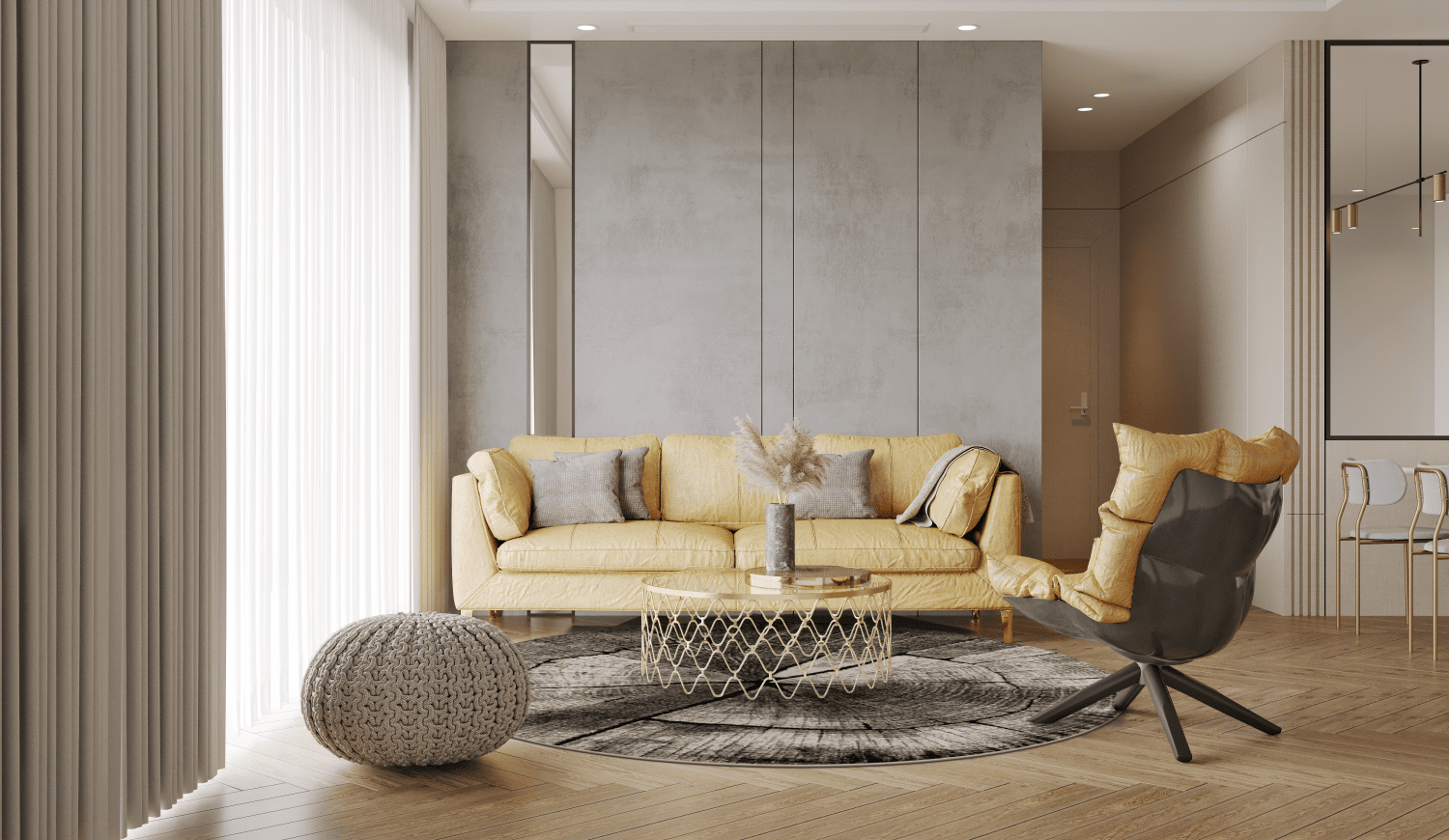 Pyöreät Matot - Event (harmaa) 6 Pyöreät Matot - Event (harmaa) - Image 4