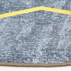 Pyöreät Matot - Zaros (laivastonsininen/kulta) -Pyöreät Matot Myymälä gr3b071