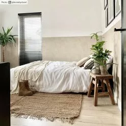 Hamppumatto - Natural (beige) -Pyöreät Matot Myymälä hampamatta natural 1